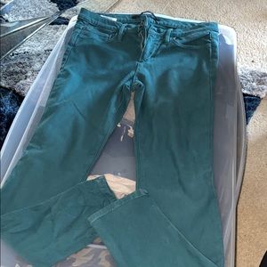 Winter Green Jeans
